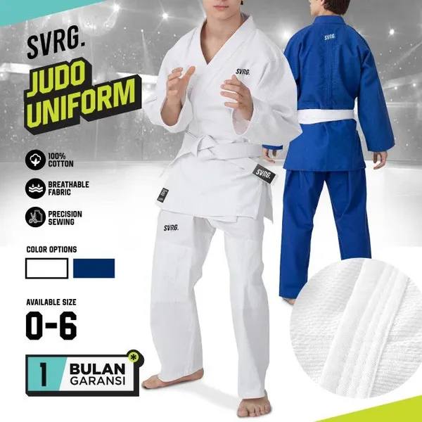 Gi Judo Pakaian Judogi - Baju Keikogi - Baju Judo Satu Set
