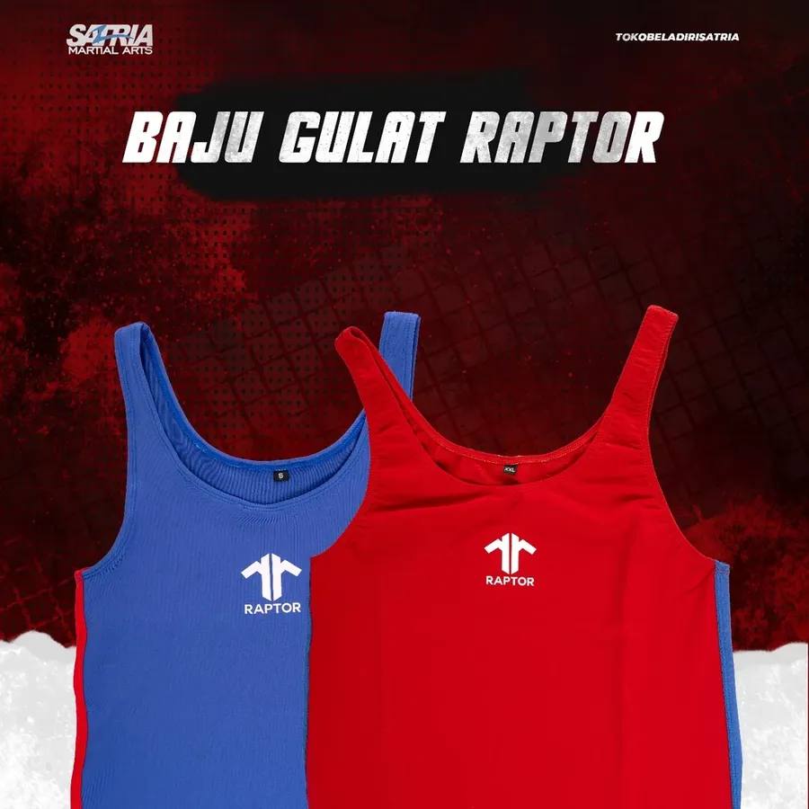 BAJU GULAT RAPTOR MERAH ATAU BIRU