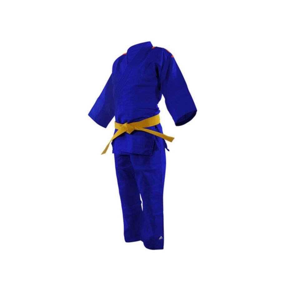 ADIDAS JUDO CLUB BLUE J350 - Seragam Judo
