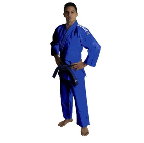 ADIDAS TRAINING J500 JUDO UNIFORM-BLUE