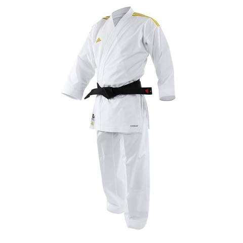 Adidas Karate Gi Adilight Prime Gold Stripe