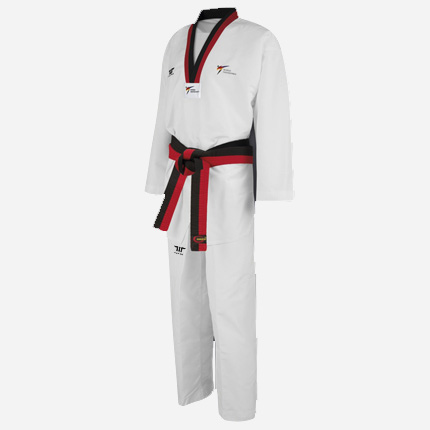 TUSAH Terra Uniform Poom V-Neck Dobok Sparring Taekwondo